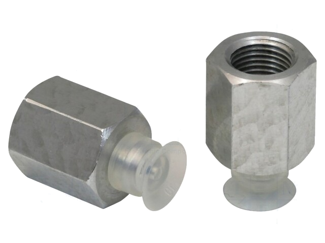 Zuignap; 10mm; G1/8-IG; Shorehardheid: 55; 0,07cm3; 4N; PFYN Zuignap; 10mm; G1/8-IG; Shorehardheid: 55; 0,07cm3; 4N; PFYN